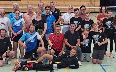 Badminton ist ziemlich cool